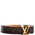 LV Initiales Mini 25MM Monogram Belt Size 85/34