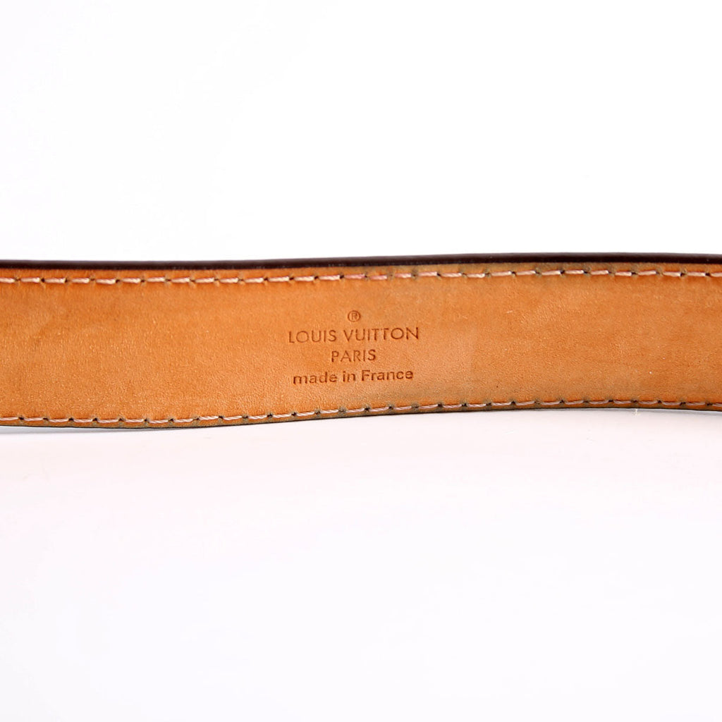 LV Initiales Mini 25MM Monogram Belt Size 85/34