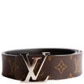 LV Initiales 40MM Reversible Leather/Reversed Monogram Belt Size 700/40