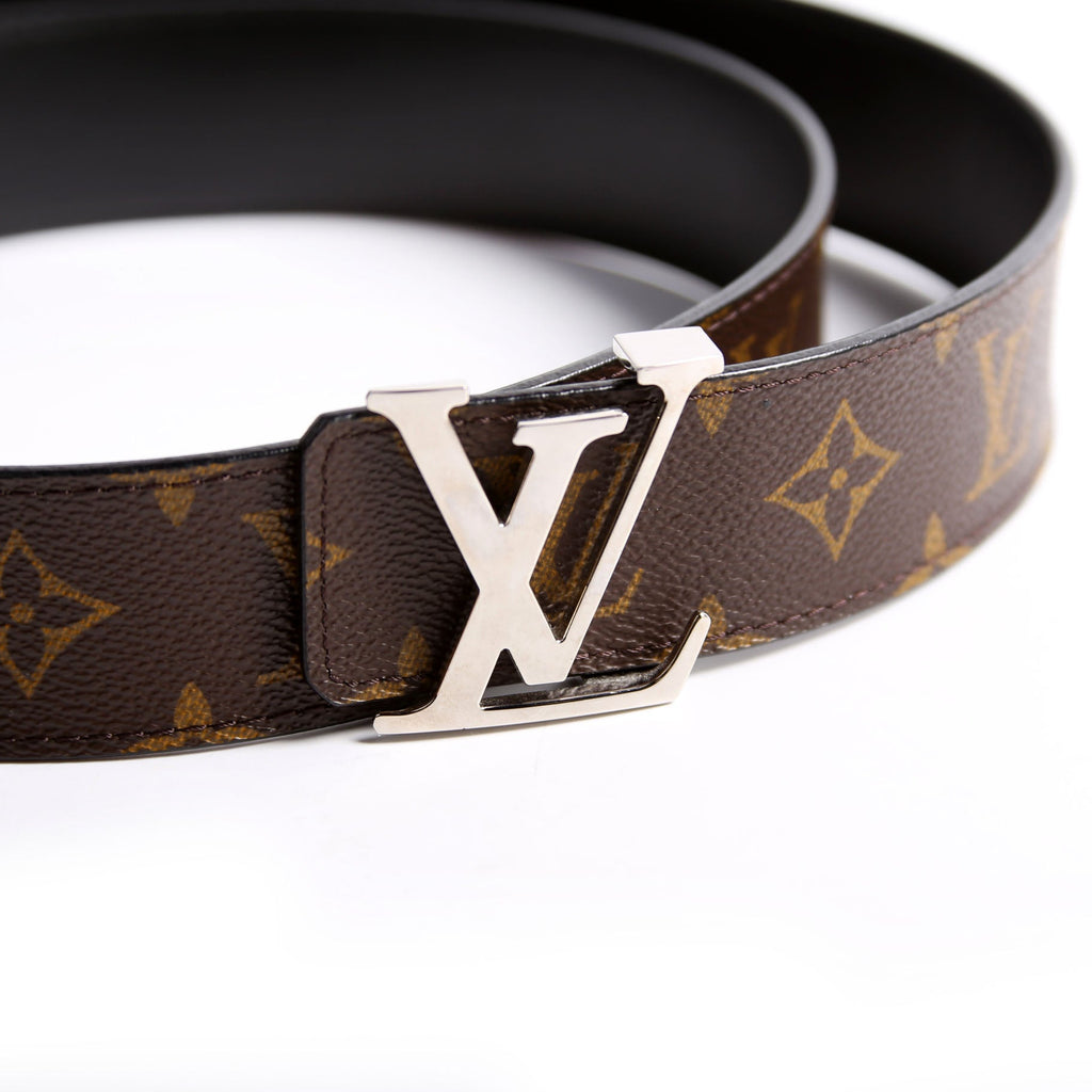 LV Initiales 40MM Reversible Leather/Reversed Monogram Belt Size 700/40