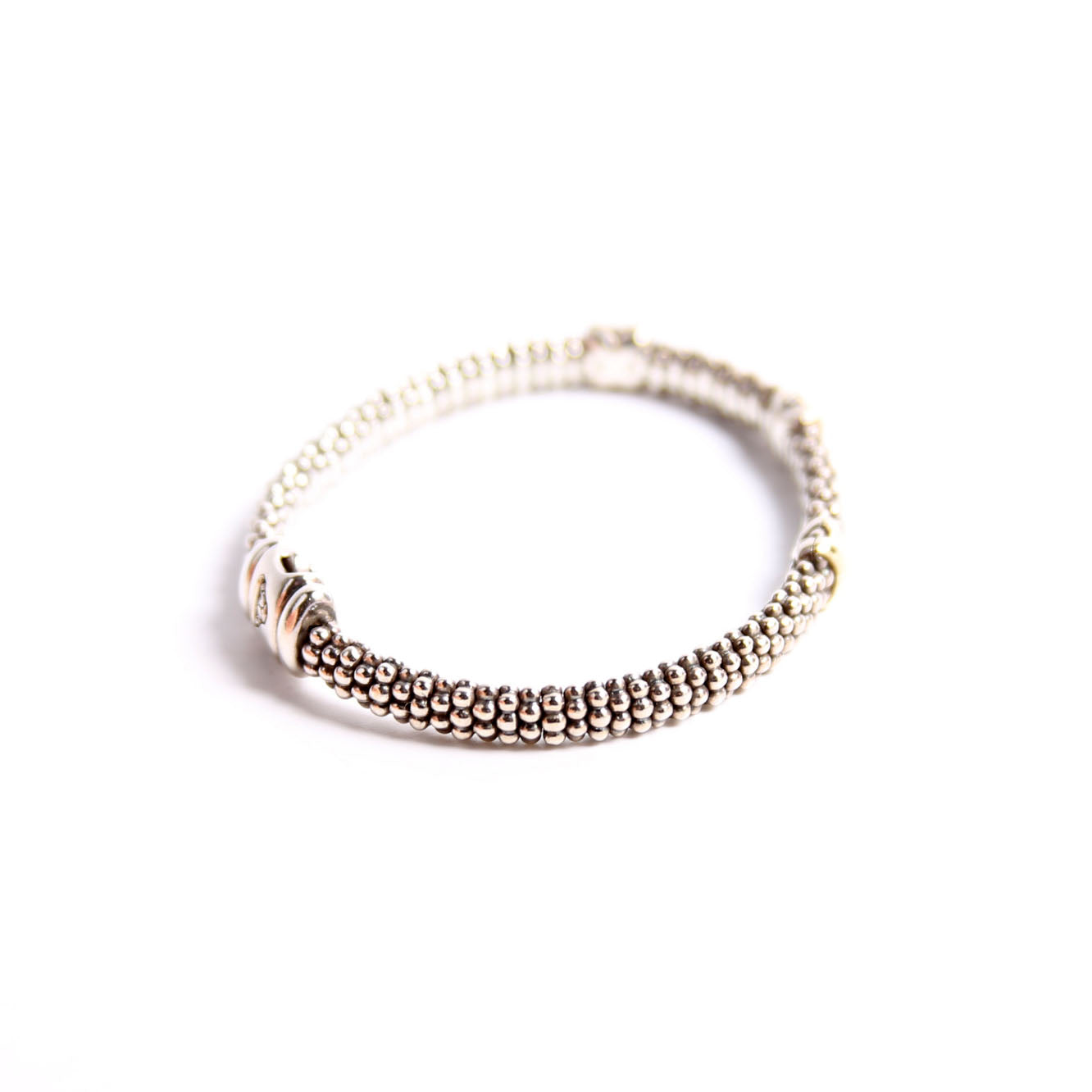 Embrace Three Station X 5MM Bracelet 750/925