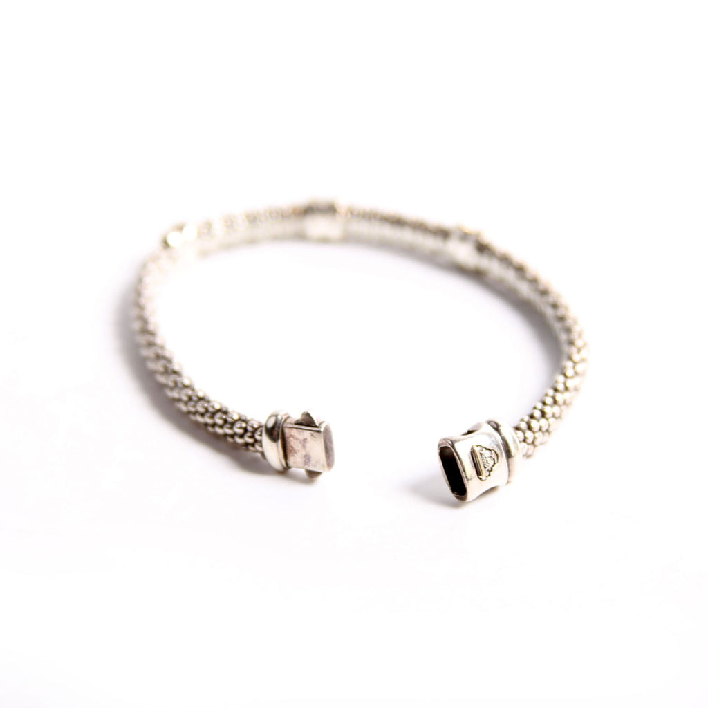 Embrace Three Station X 5MM Bracelet 750/925