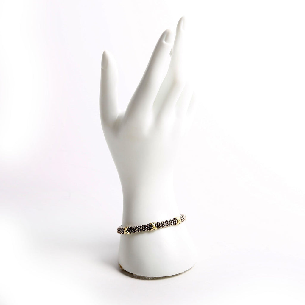 Embrace Three Station X 5MM Bracelet 750/925