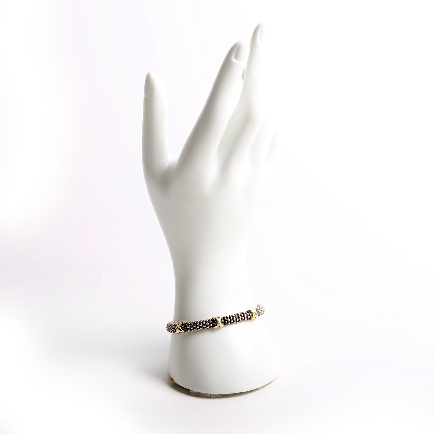Embrace Three Station X 5MM Bracelet 750/925