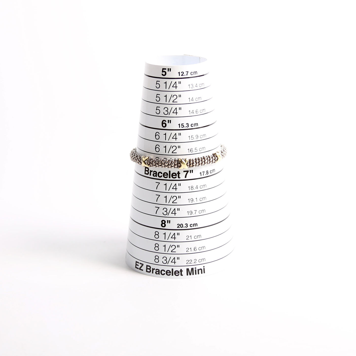 Embrace Three Station X 5MM Bracelet 750/925