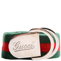 189812 Web Cotton Belt Size 90/36 Green/Red