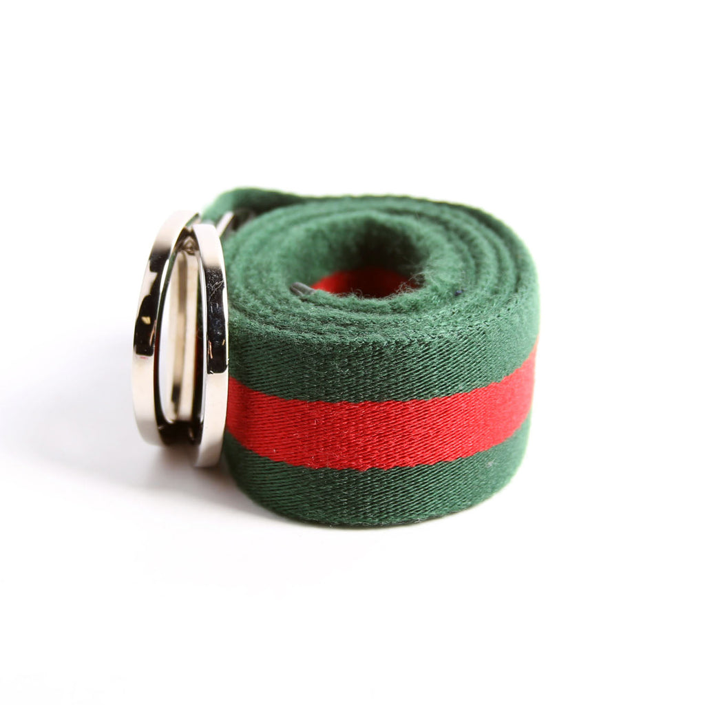 189812 Web Cotton Belt Size 90/36 Green/Red