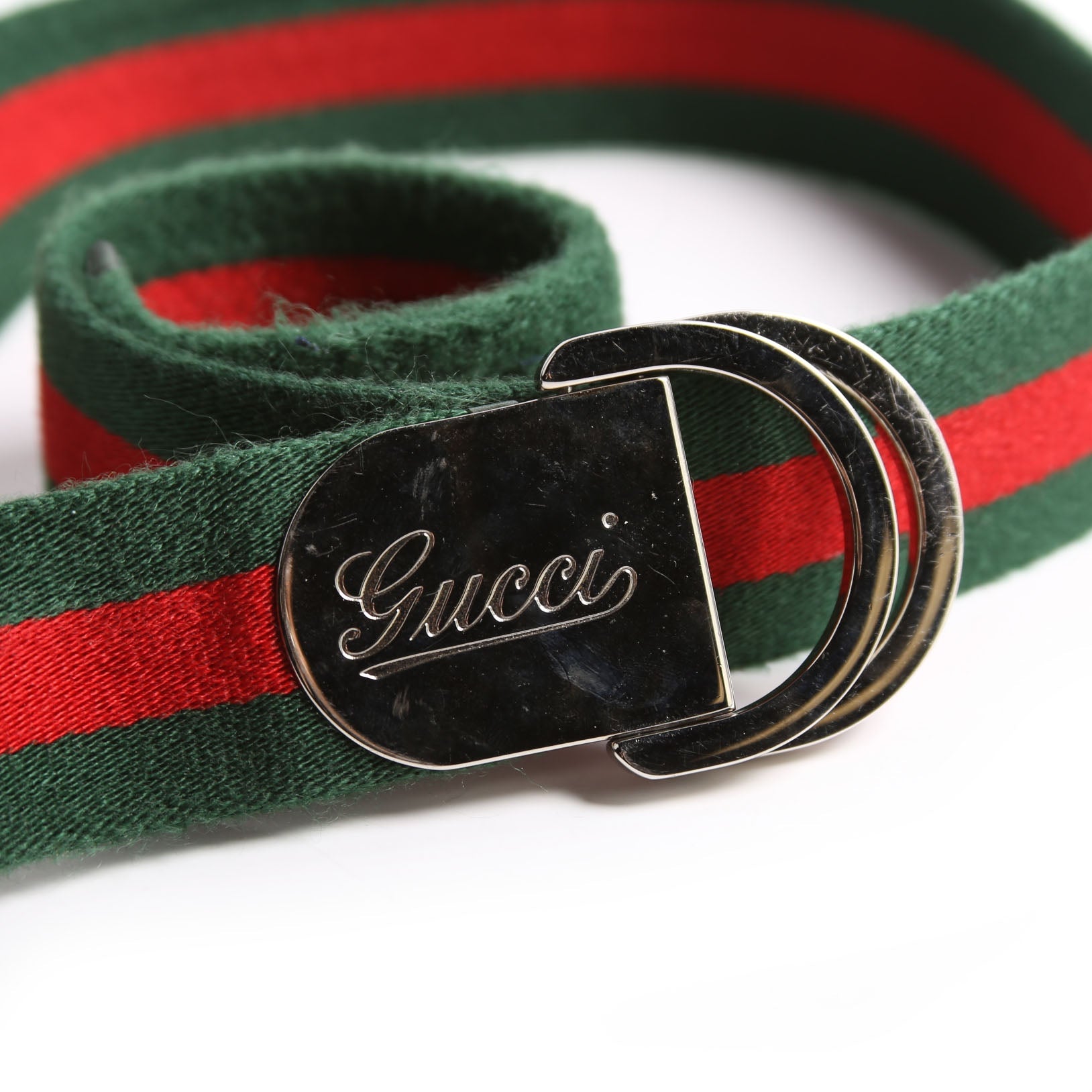 189812 Web Cotton Belt Size 90/36 Green/Red
