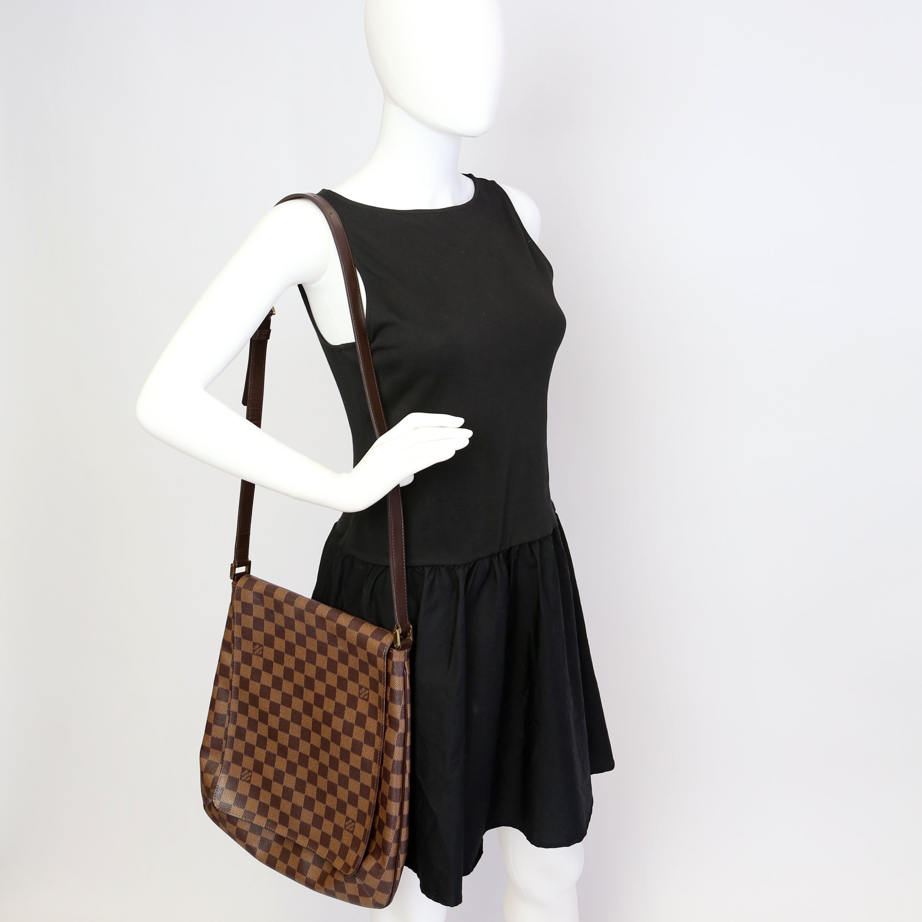 Musette Messenger Damier Ebene