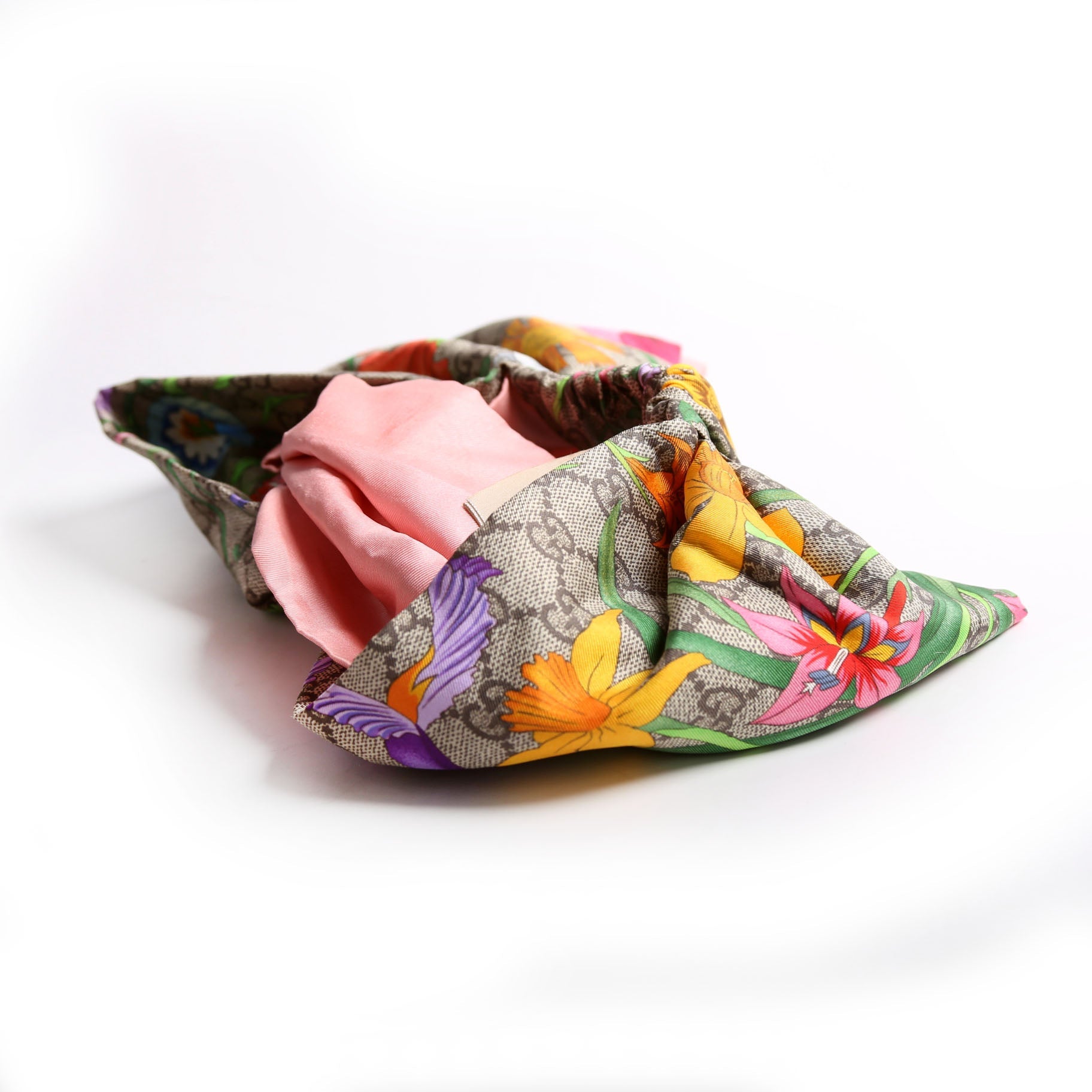 609319 GG Flora Silk Size M 57CM
