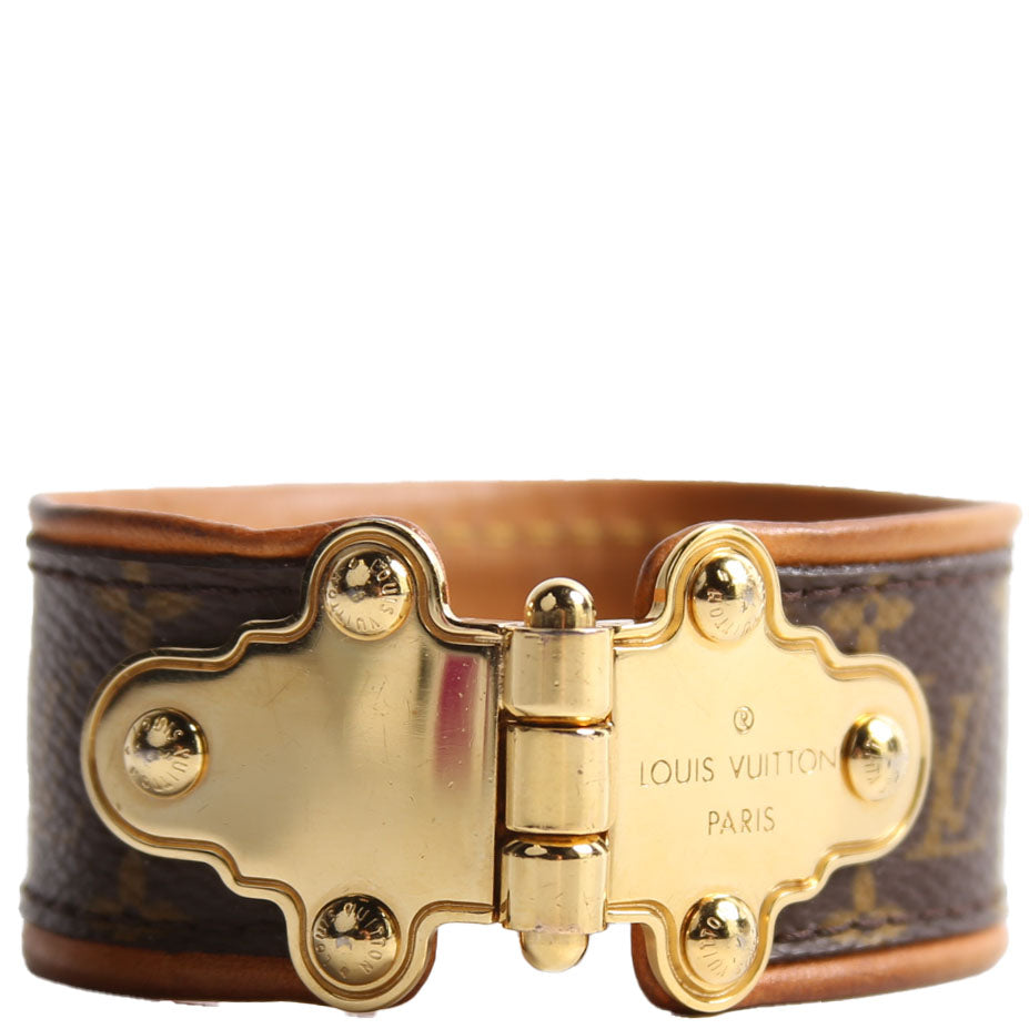 Save It Monogram Cuff Bracelet Size 19