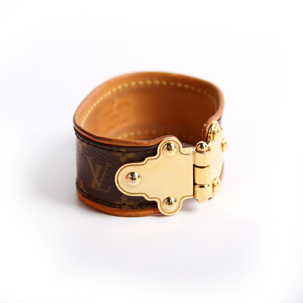 Save It Monogram Cuff Bracelet Size 19