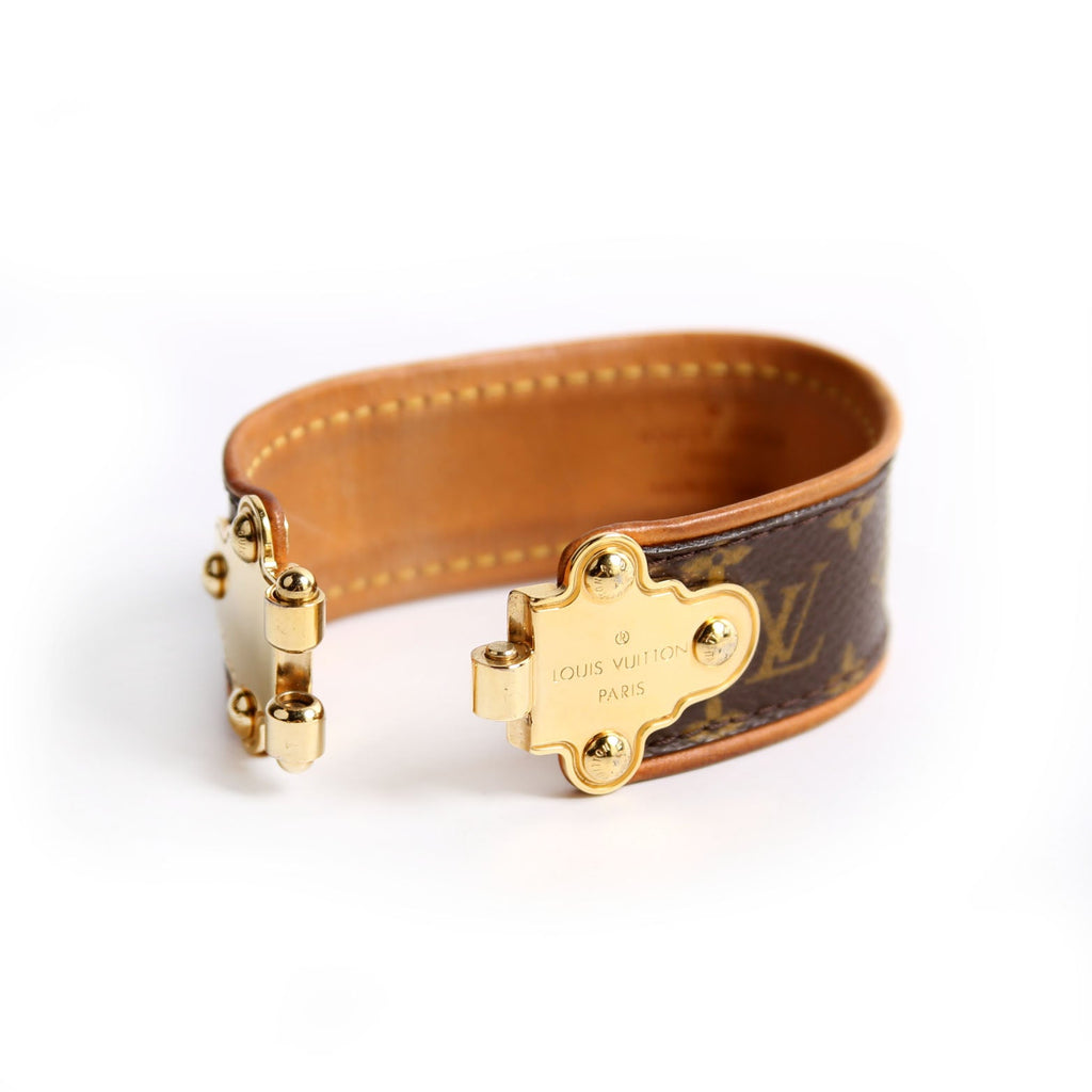 Save It Monogram Cuff Bracelet Size 19