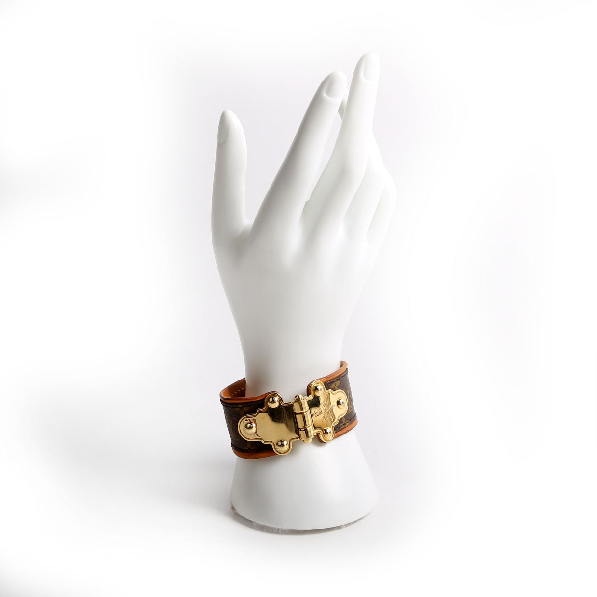 Save It Monogram Cuff Bracelet Size 19