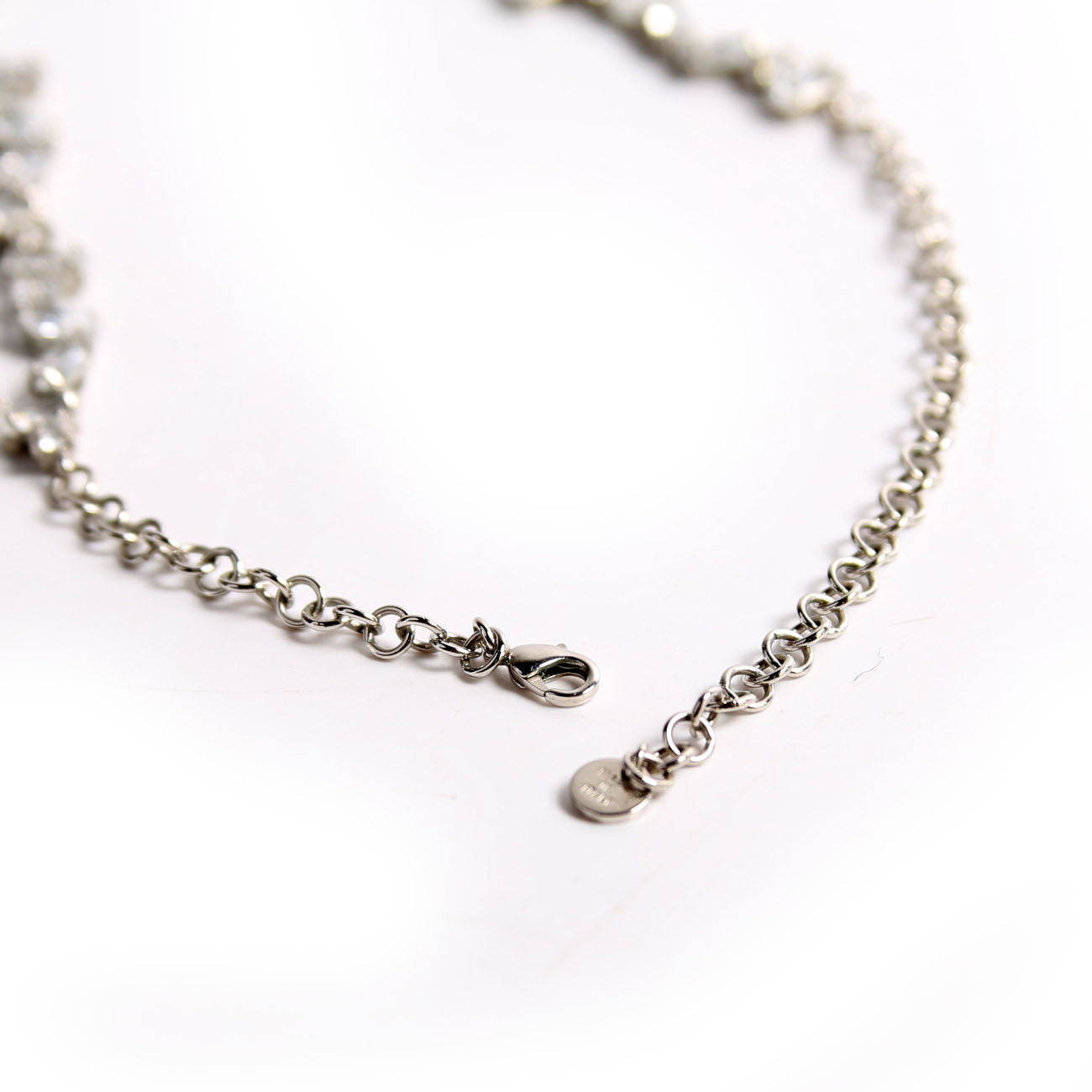 O'Lock Crystal Choker Silver