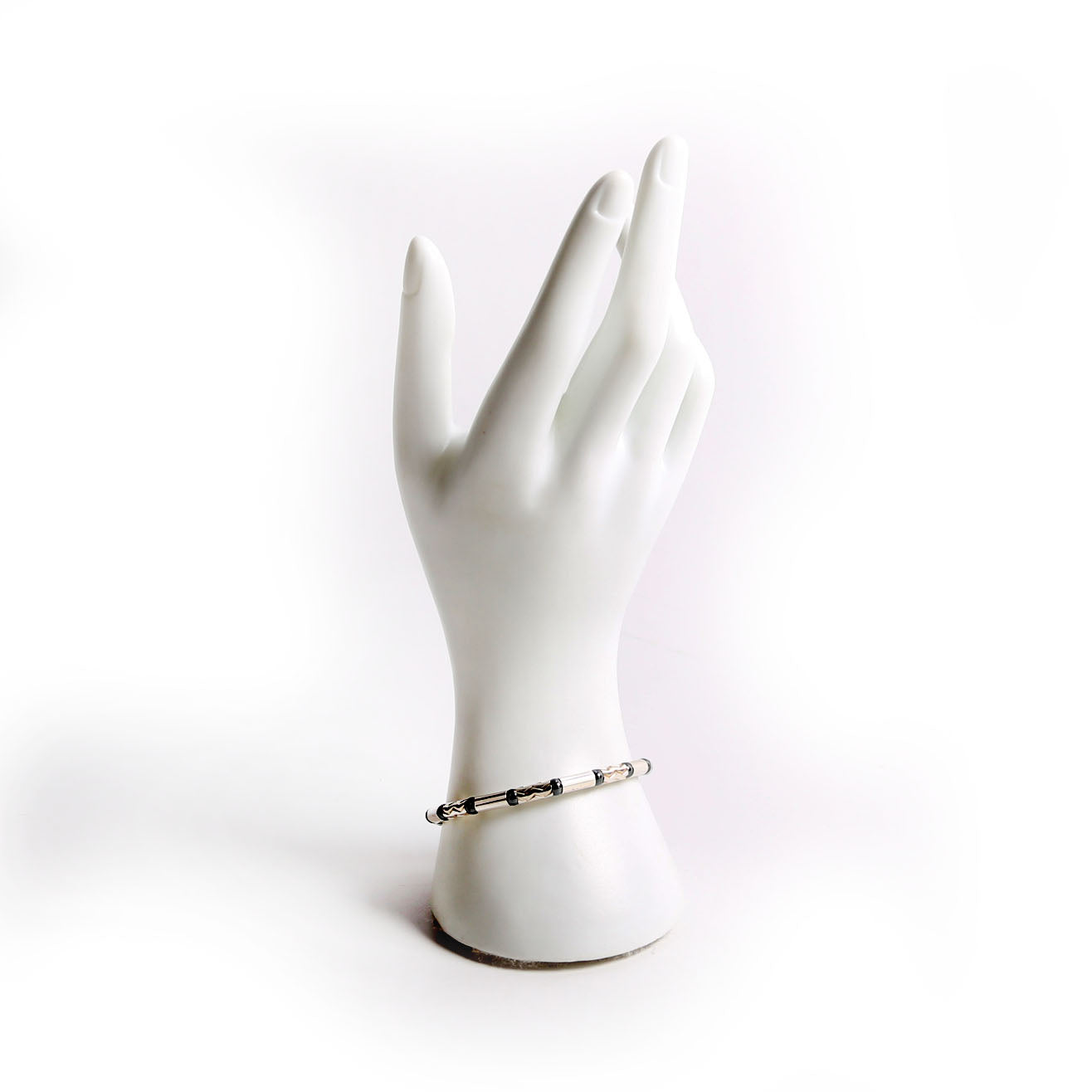 Aztec Zigzag Bracelet Hemantite/925
