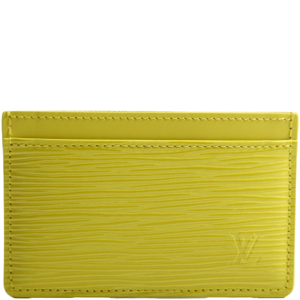 Card Holder Epi Yellow