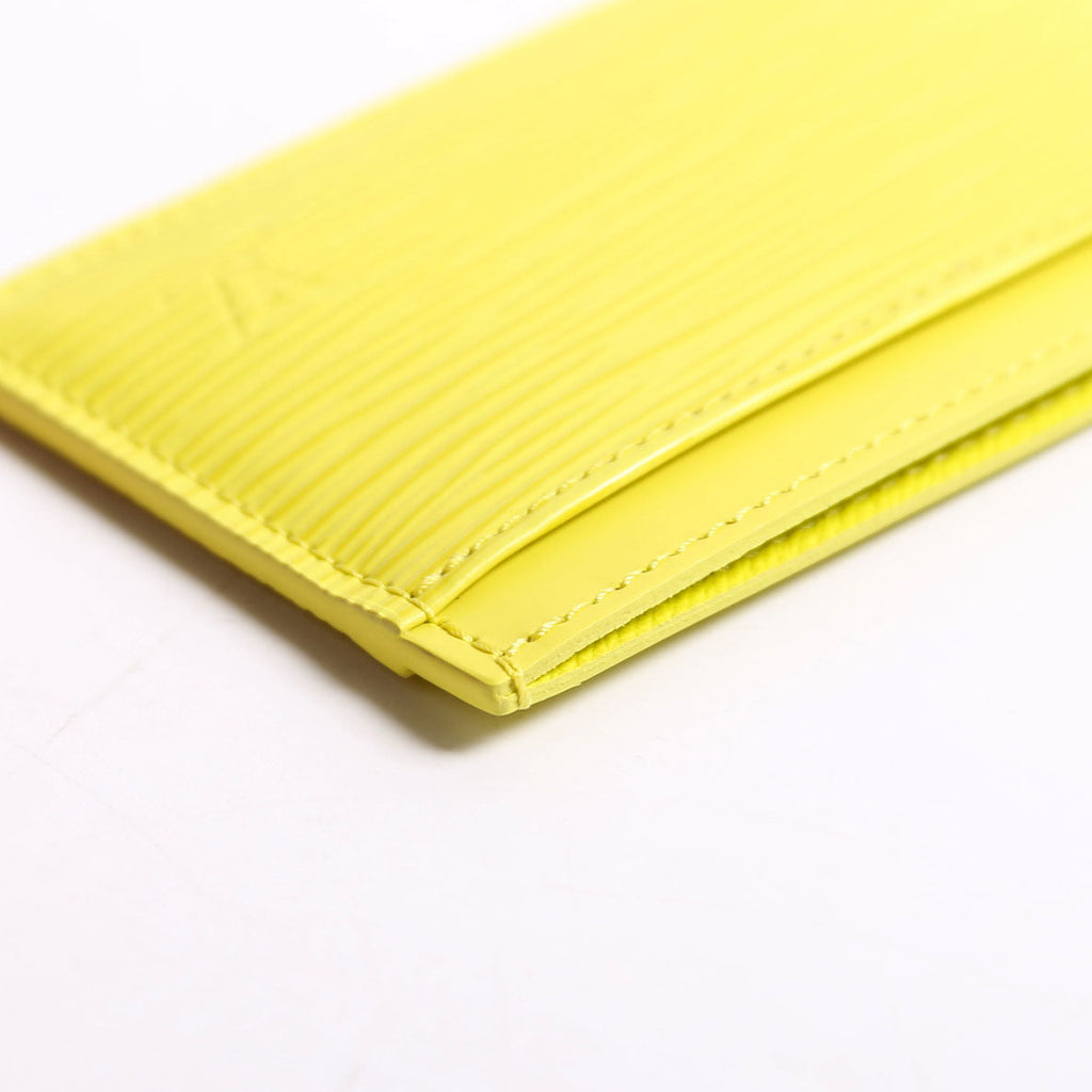 Card Holder Epi Yellow