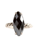 Classic Marquise Ring 925/Hematine Size 5