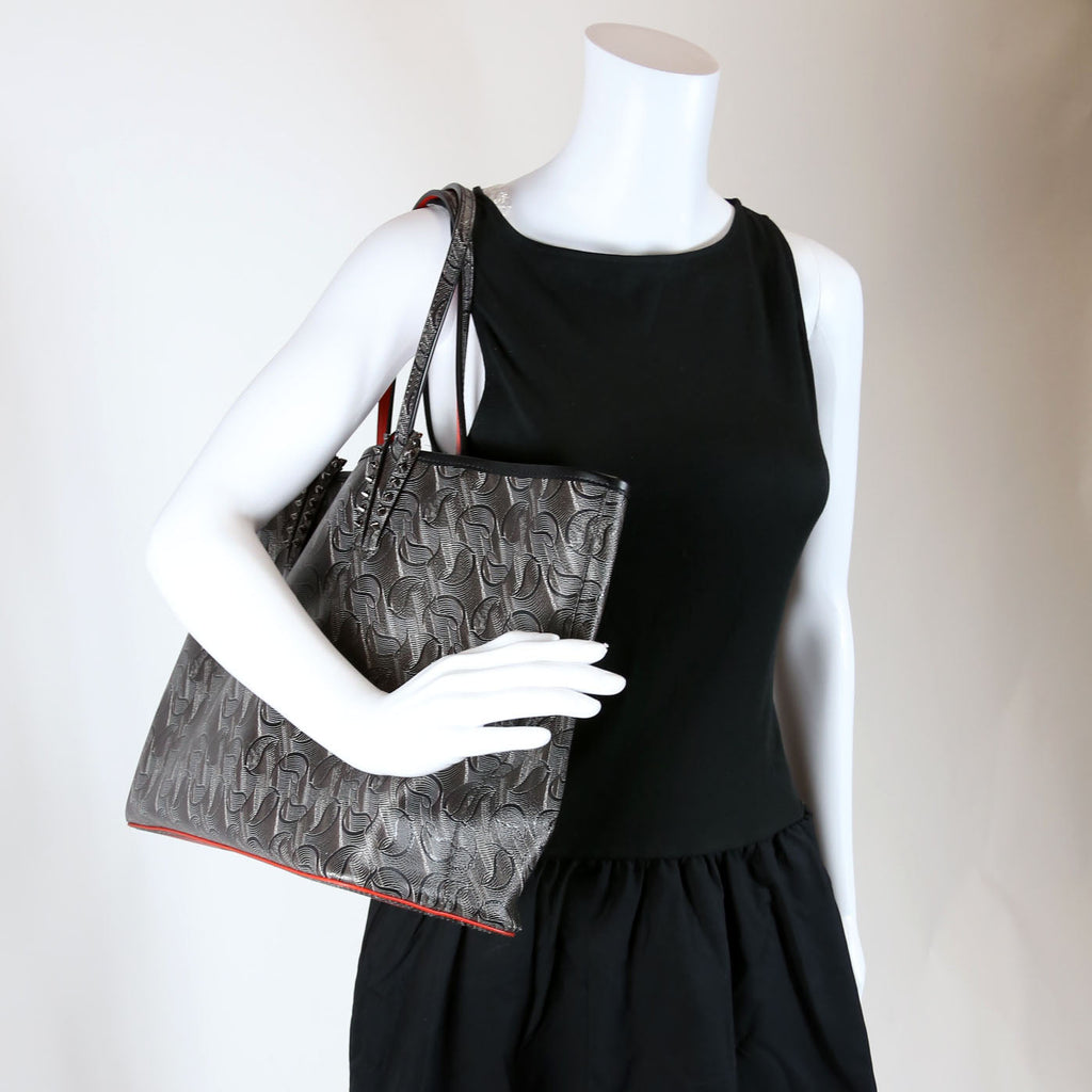 CABATA TOTE W/POUCH TOILE MONOGRAM (A-)