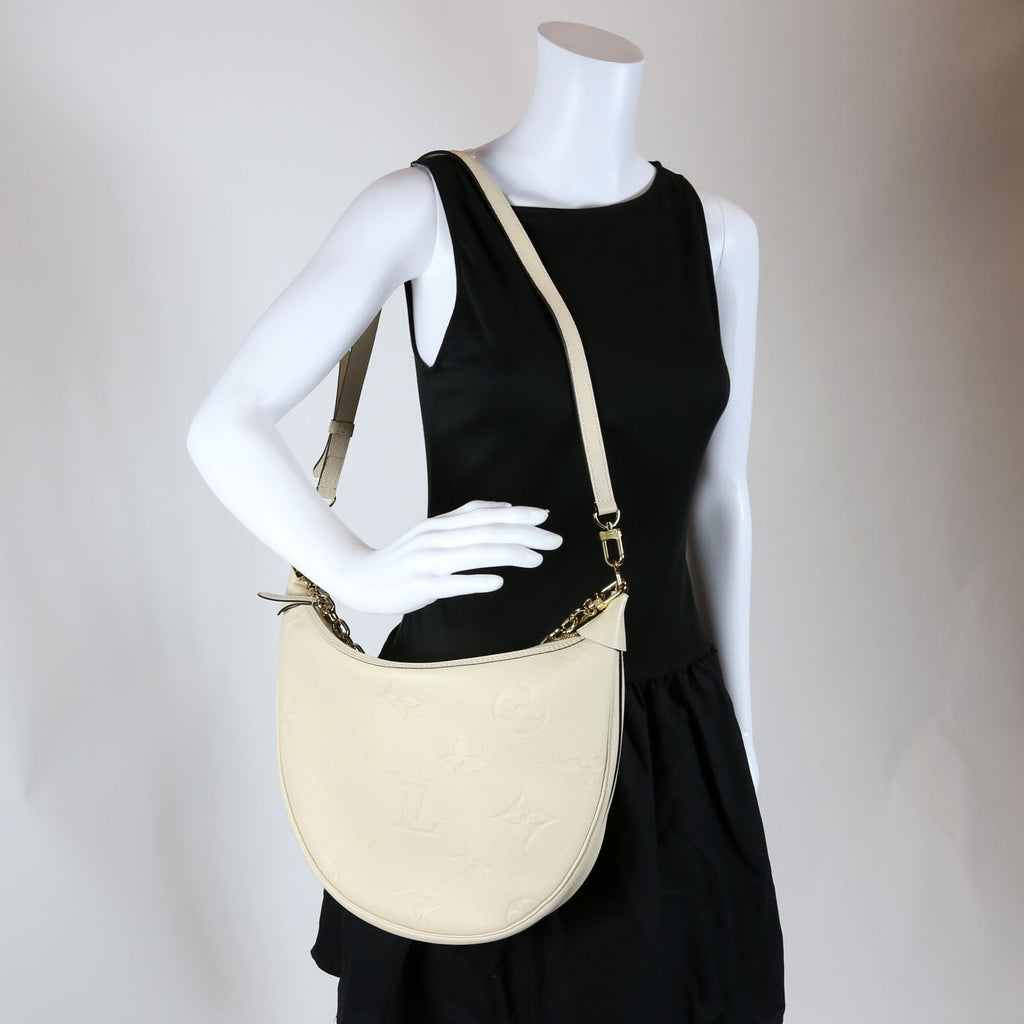 Loop Hobo Empreinte Cream