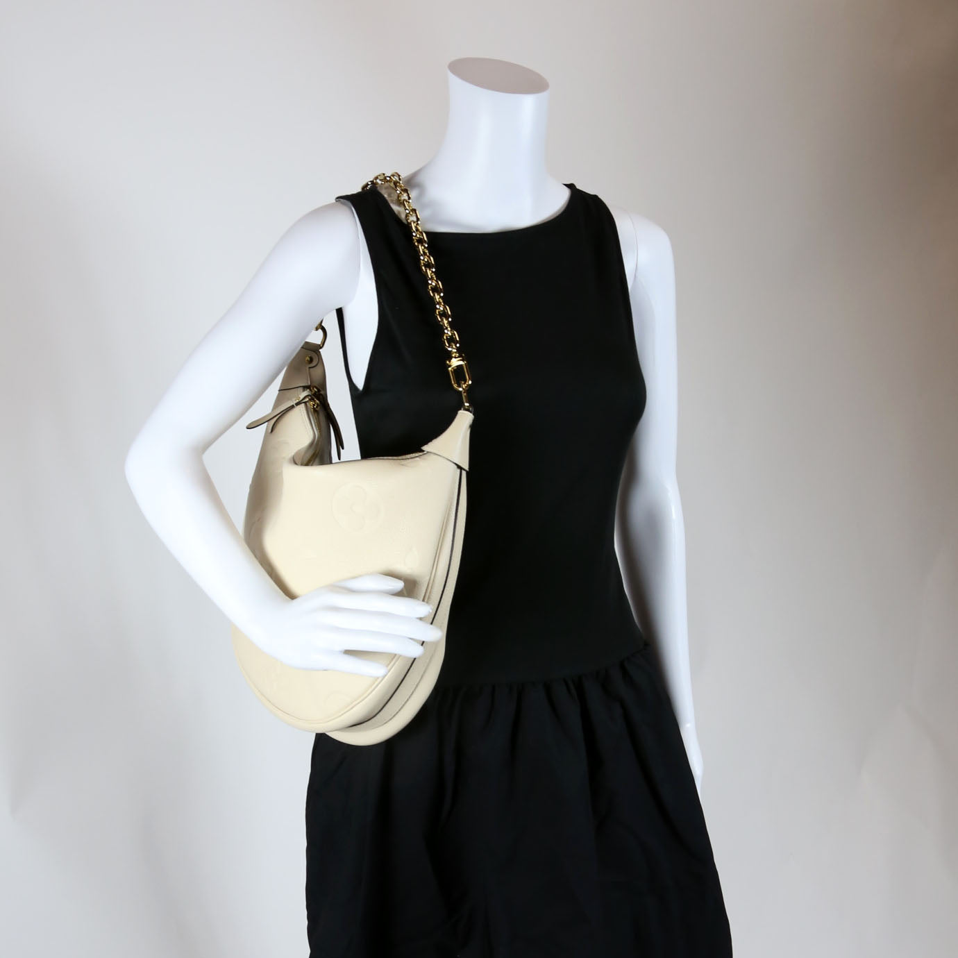 Loop Hobo Empreinte Cream