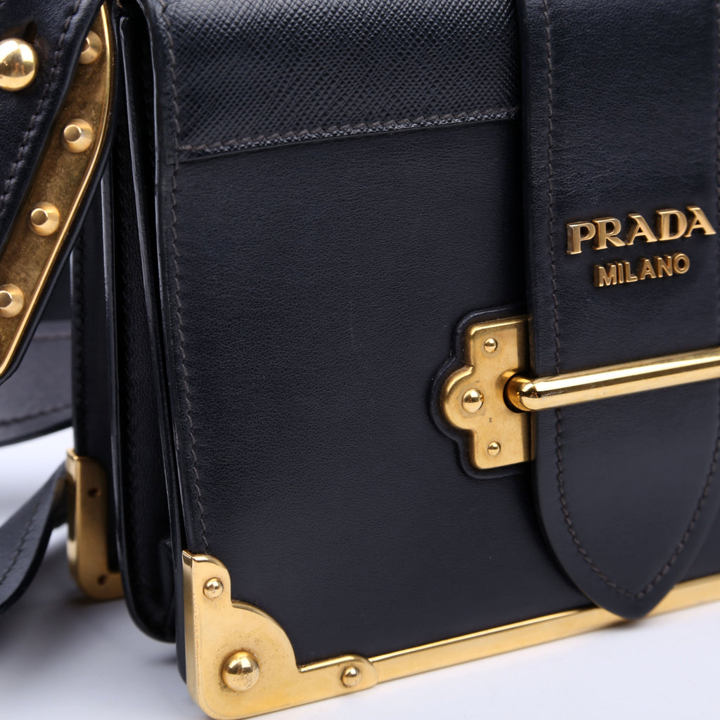 Cahier Bag Small Calfskin Black