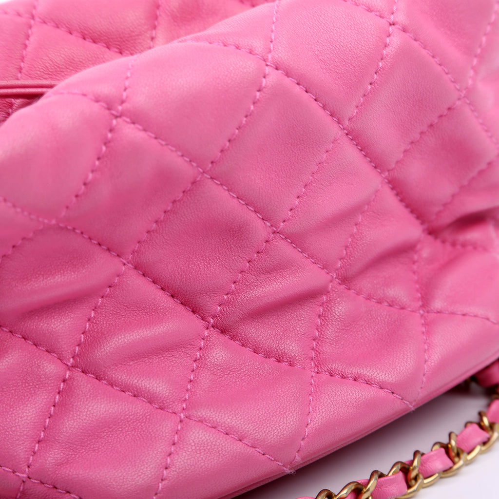 Perfect Meeting Hobo Lambskin 29M Pink