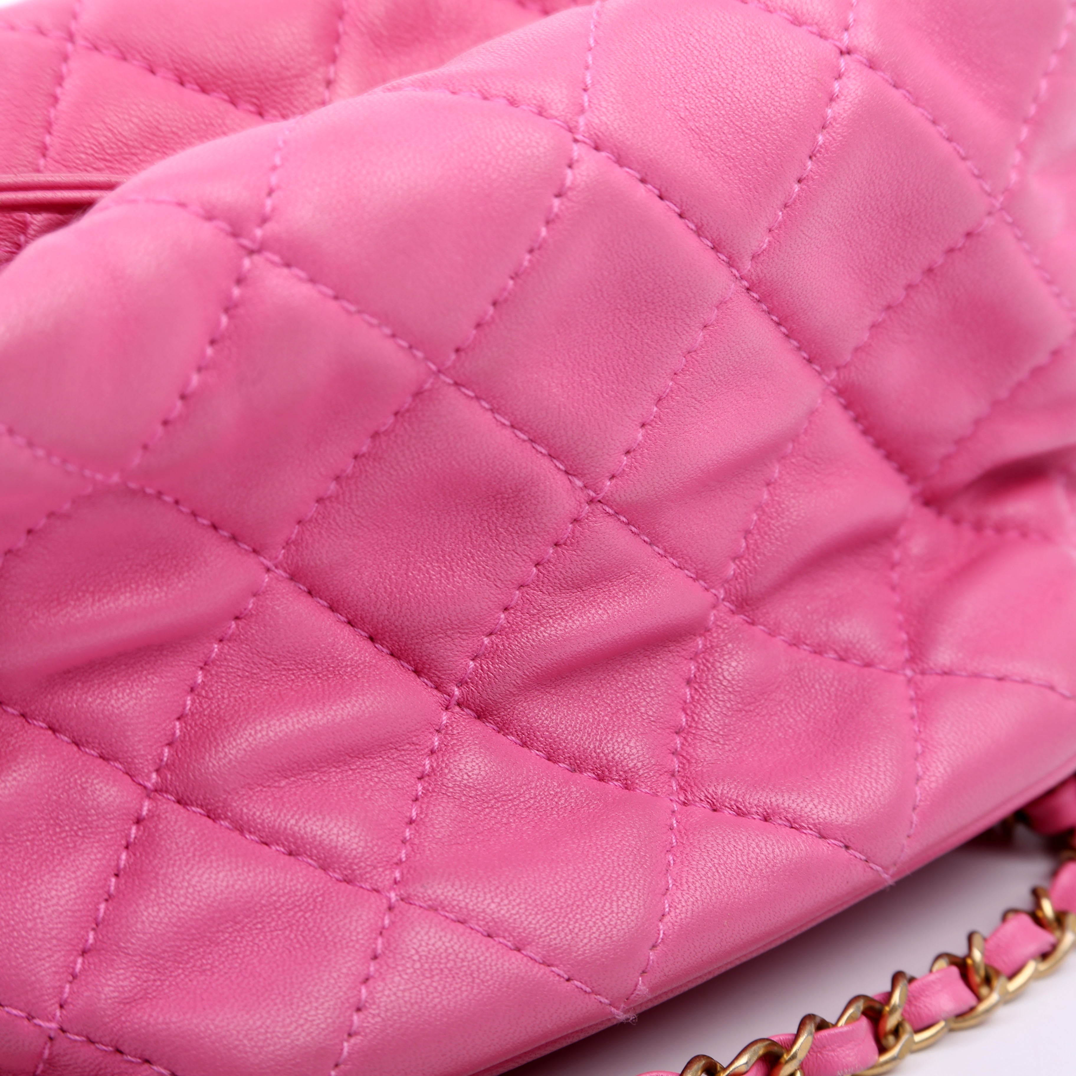 Perfect Meeting Hobo Lambskin 29M Pink