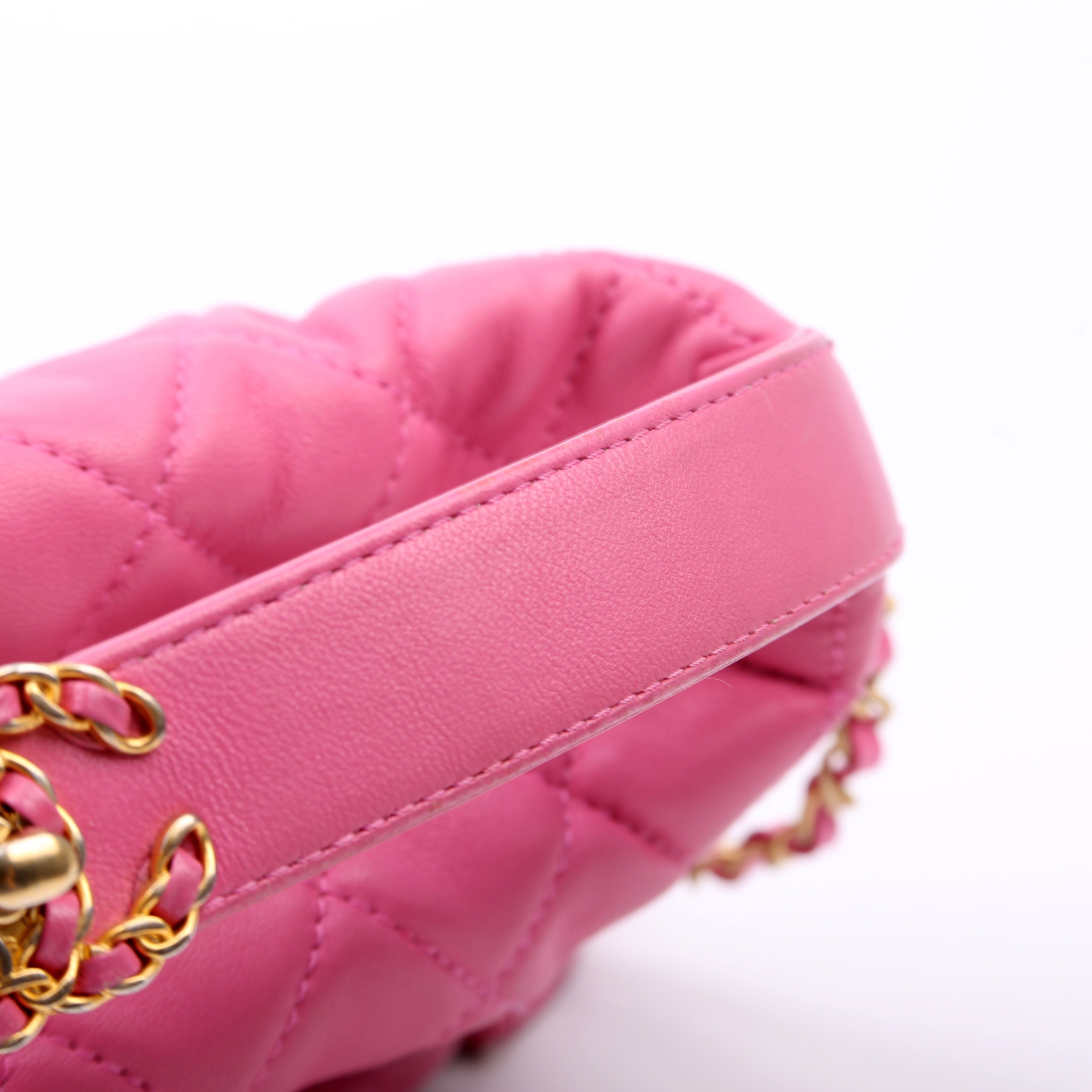 Perfect Meeting Hobo Lambskin 29M Pink