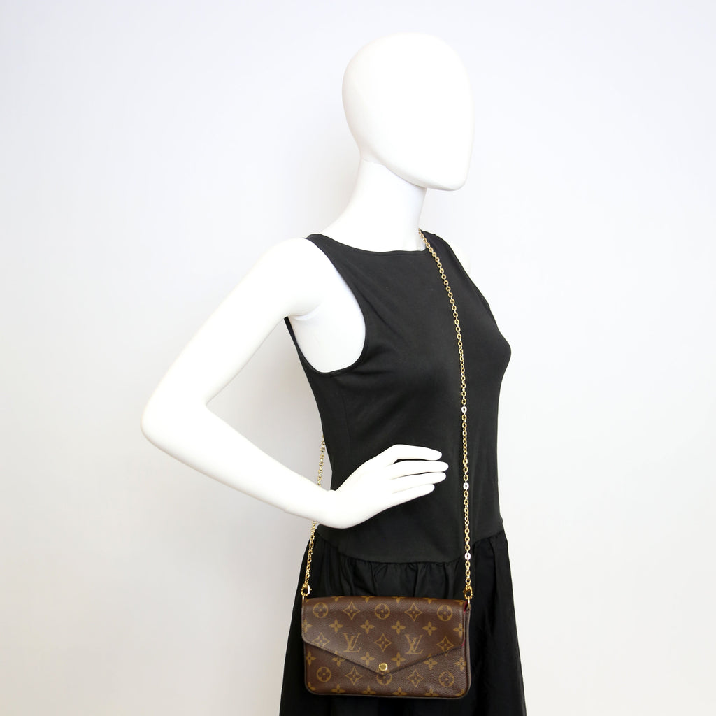 Pochette Felicie Monogram