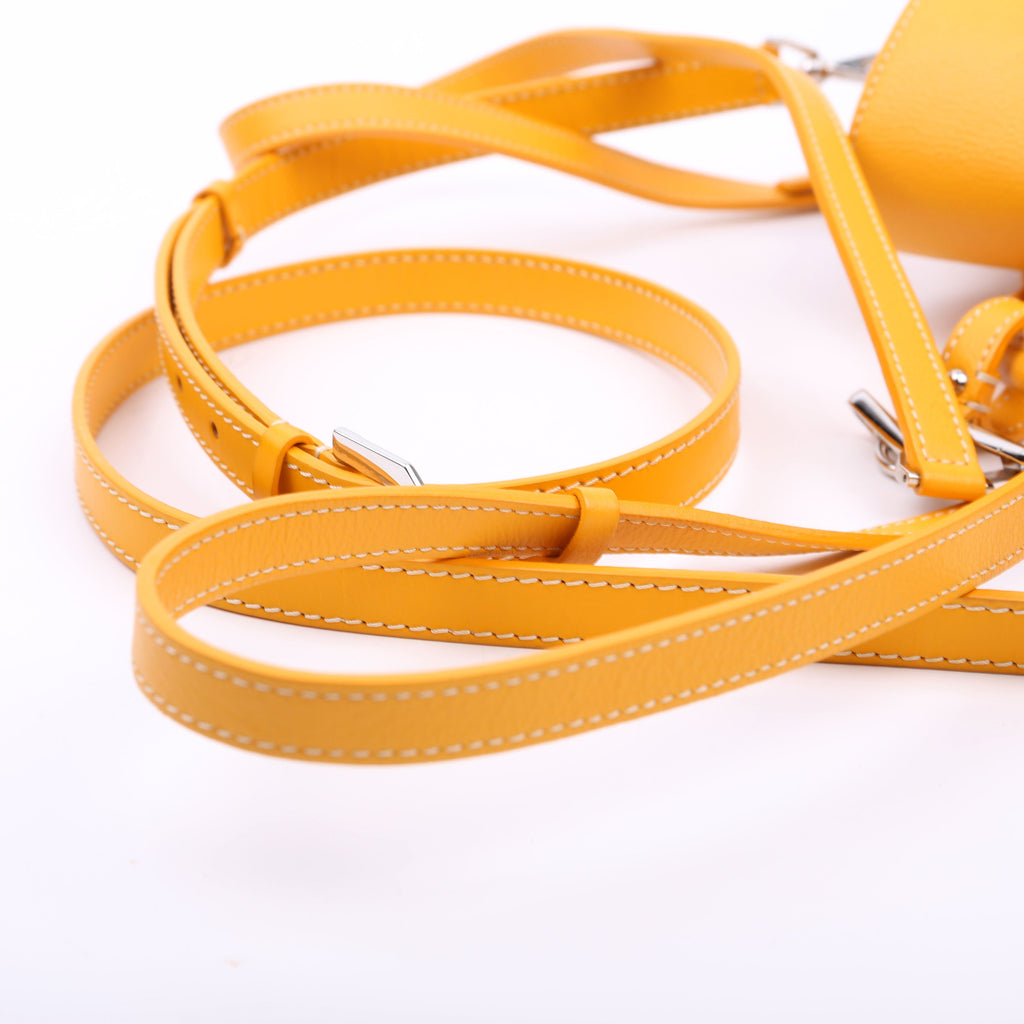 Alpin Mini Backpack Goyardine Canvas Yellow