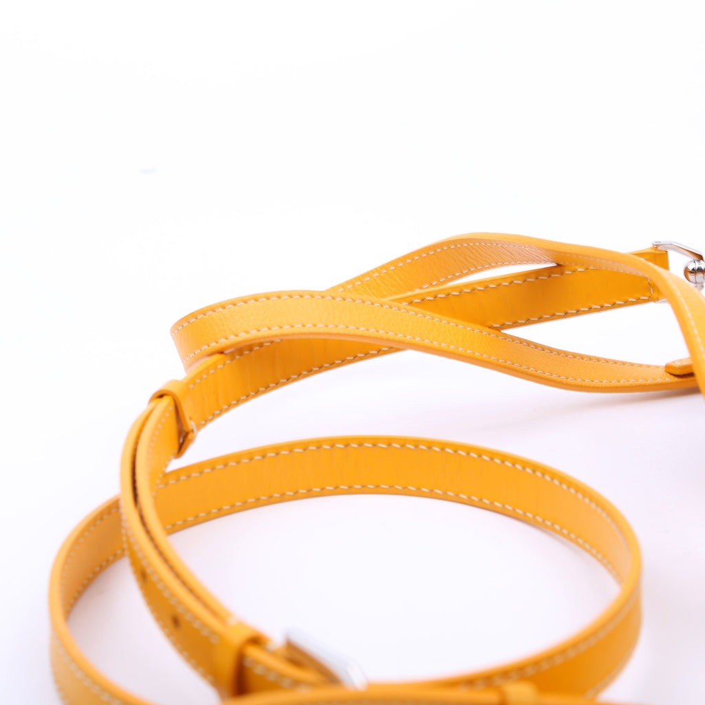 Alpin Mini Backpack Goyardine Canvas Yellow
