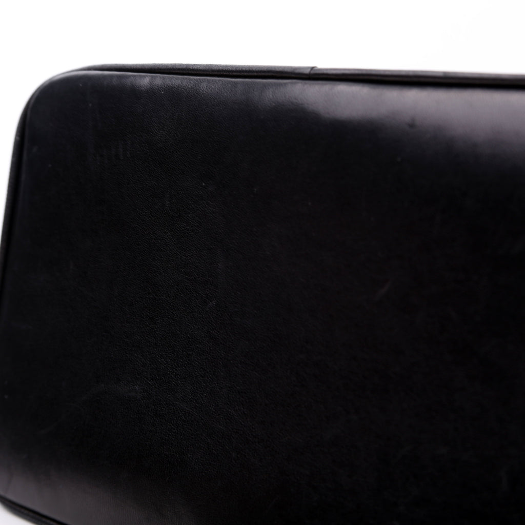 Medallion Tote Lambskin Black