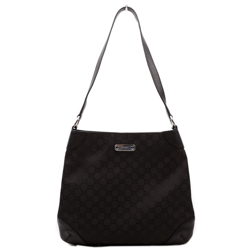 196140 GG Canvas Capri Shoulder Bag