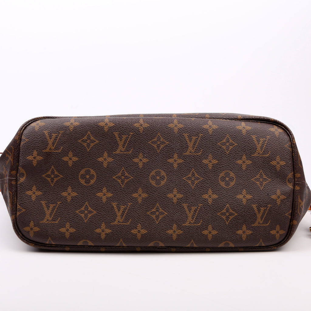 Neverfull With Wallet MM Monogram Red