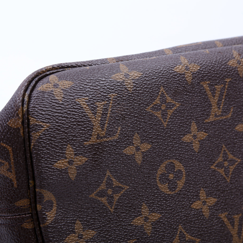Neverfull With Wallet MM Monogram Red