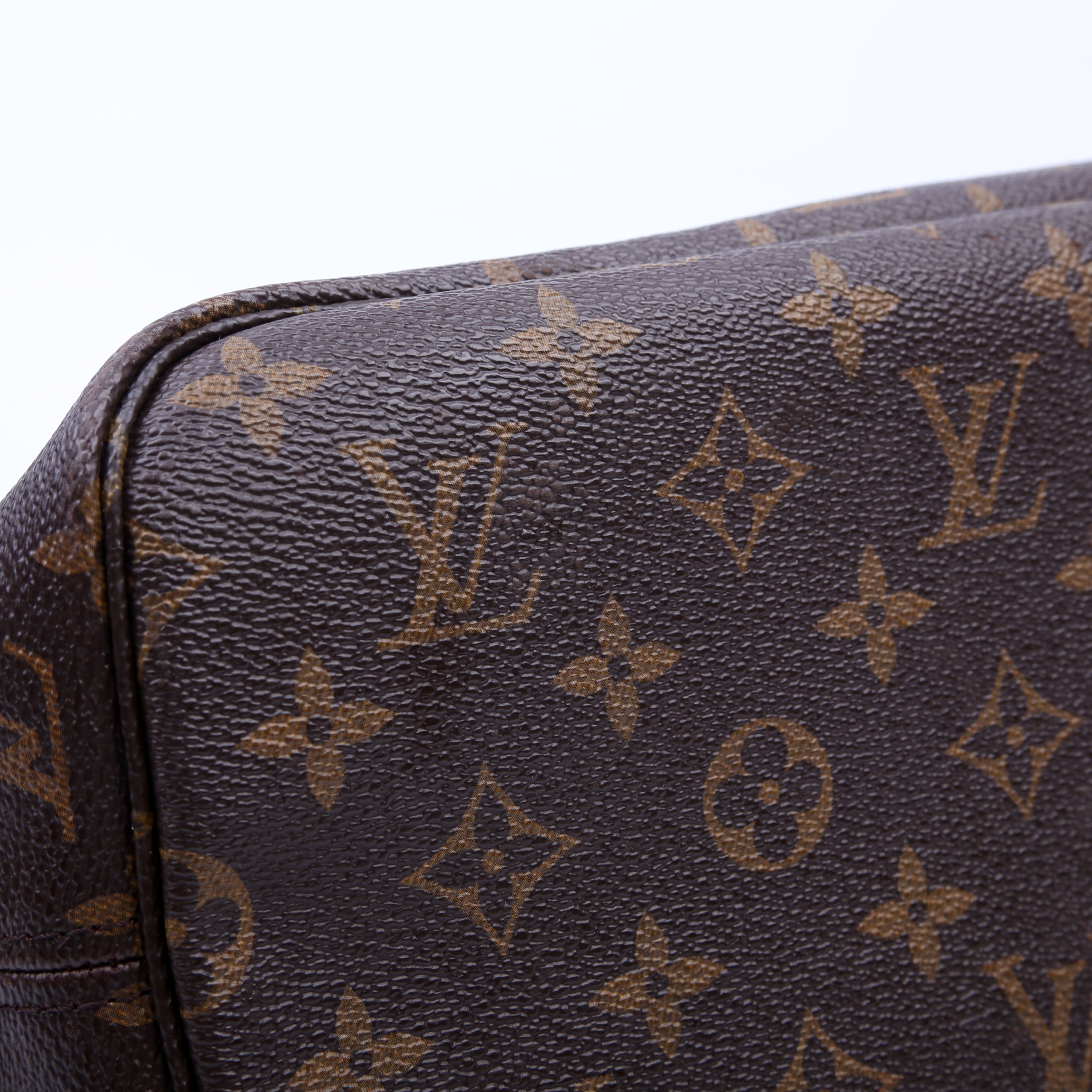 Neverfull With Wallet MM Monogram Red