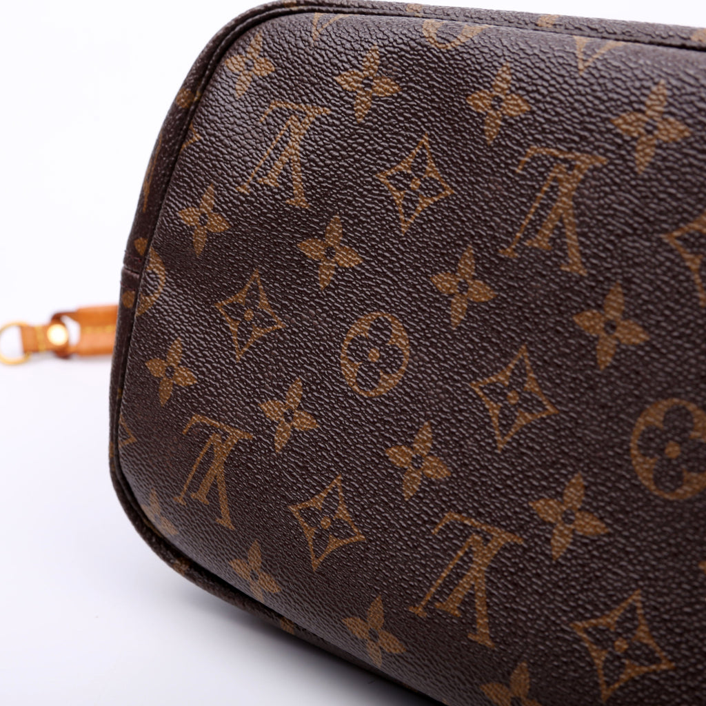 Neverfull With Wallet MM Monogram Red