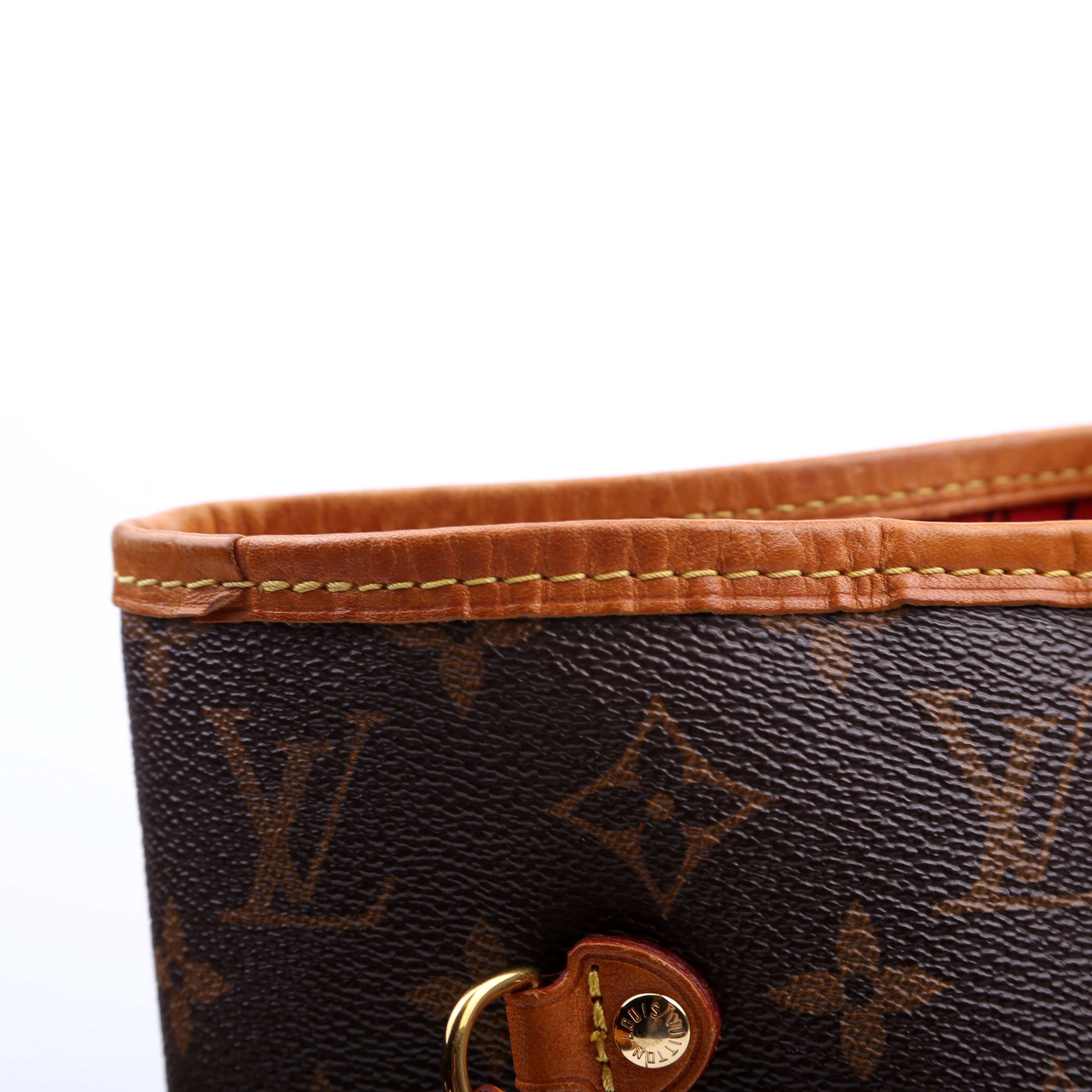 Neverfull With Wallet MM Monogram Red