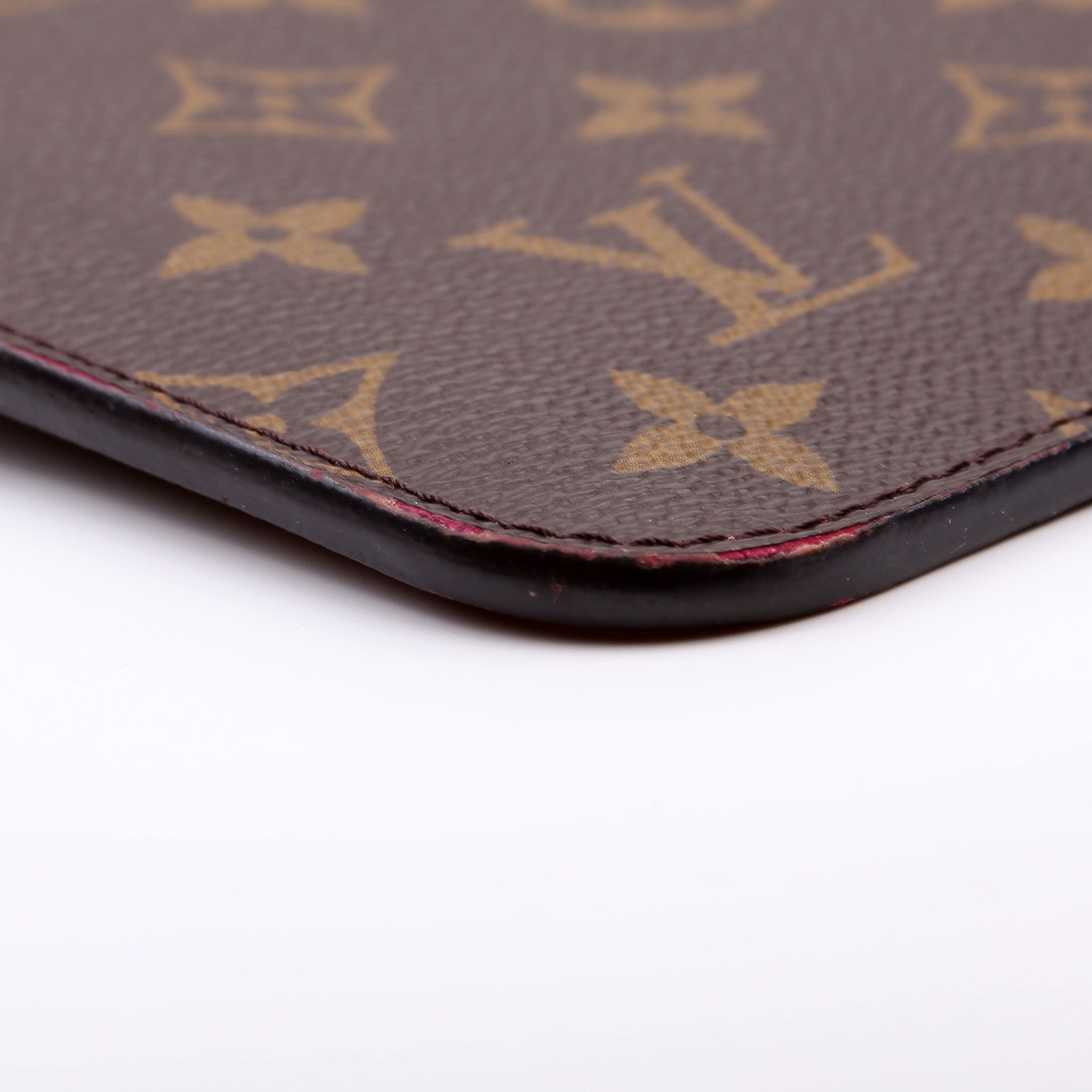 Neverfull With Wallet MM Monogram Red