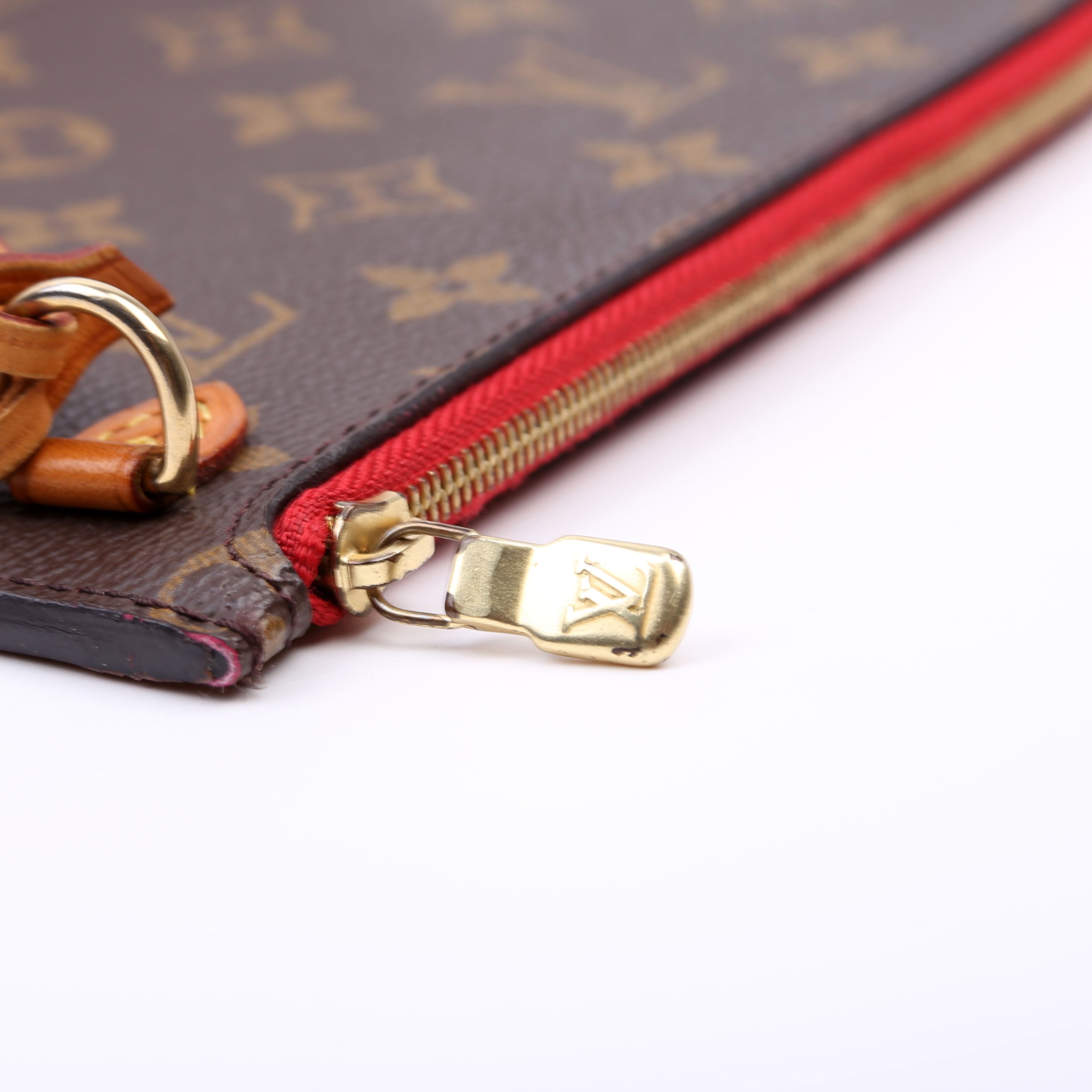 Neverfull With Wallet MM Monogram Red