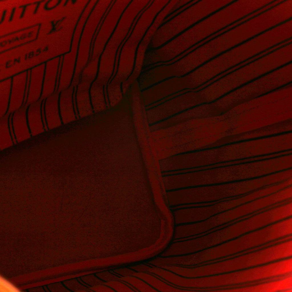 Neverfull With Wallet MM Monogram Red