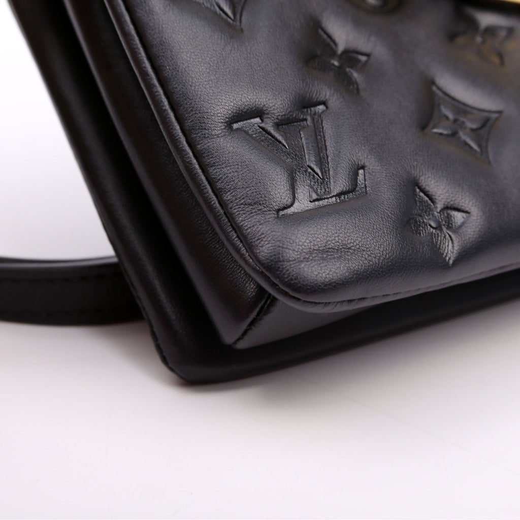 Coussin BB Lambskin Black