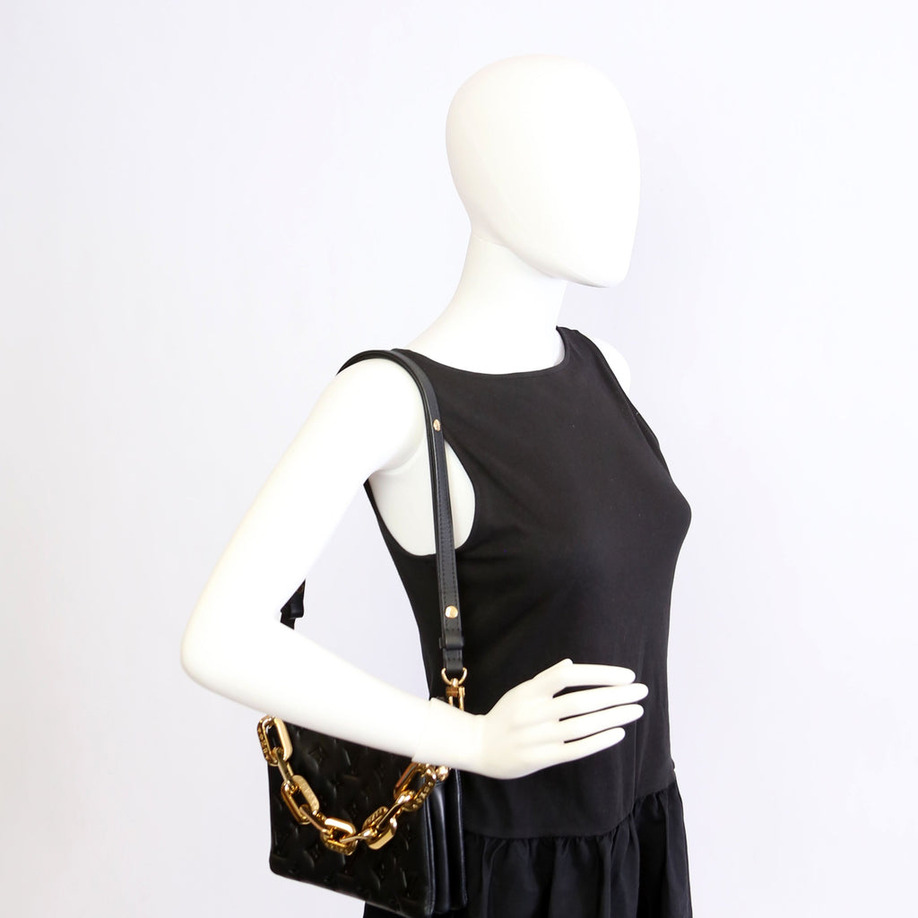 Coussin BB Lambskin Black