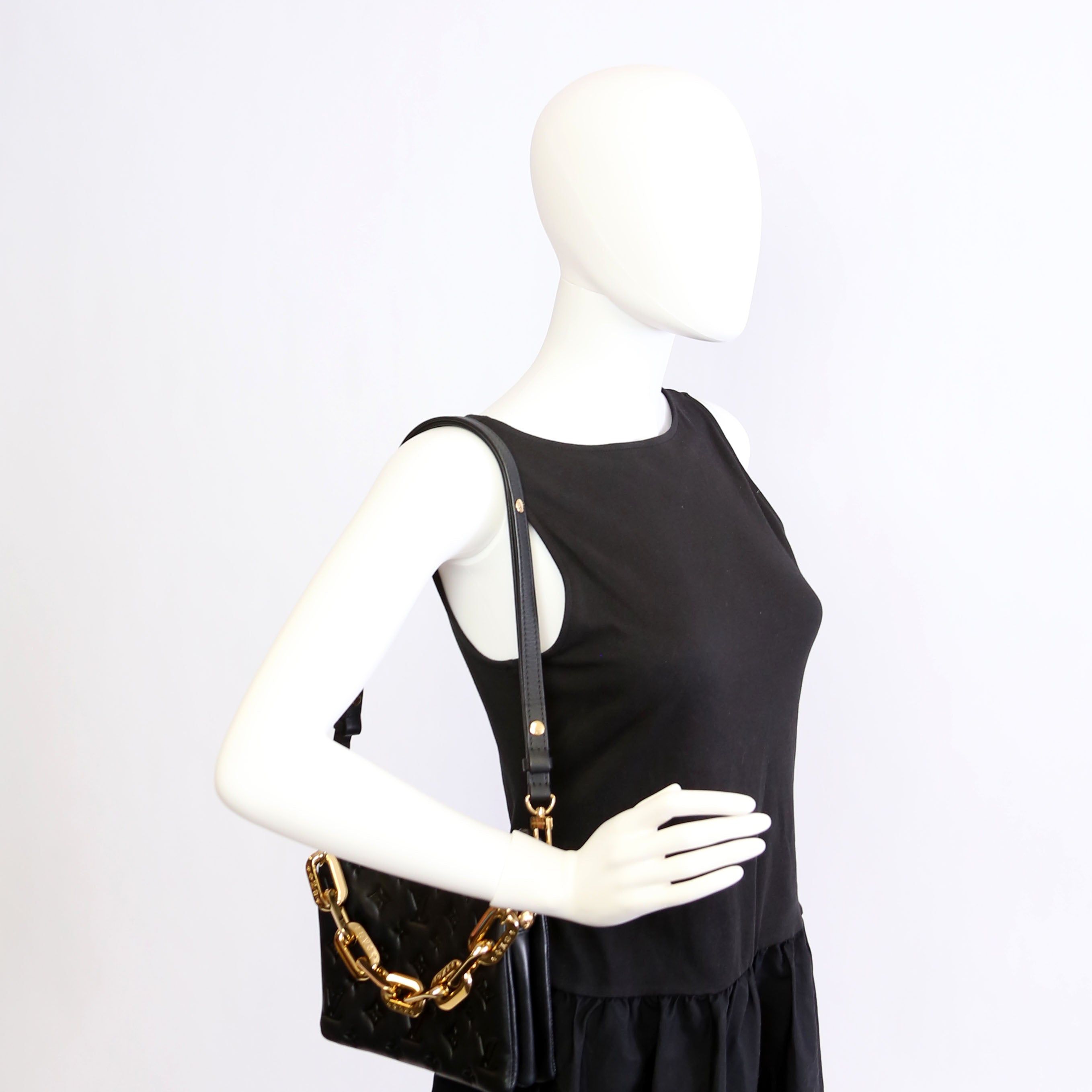 Coussin BB Lambskin Black