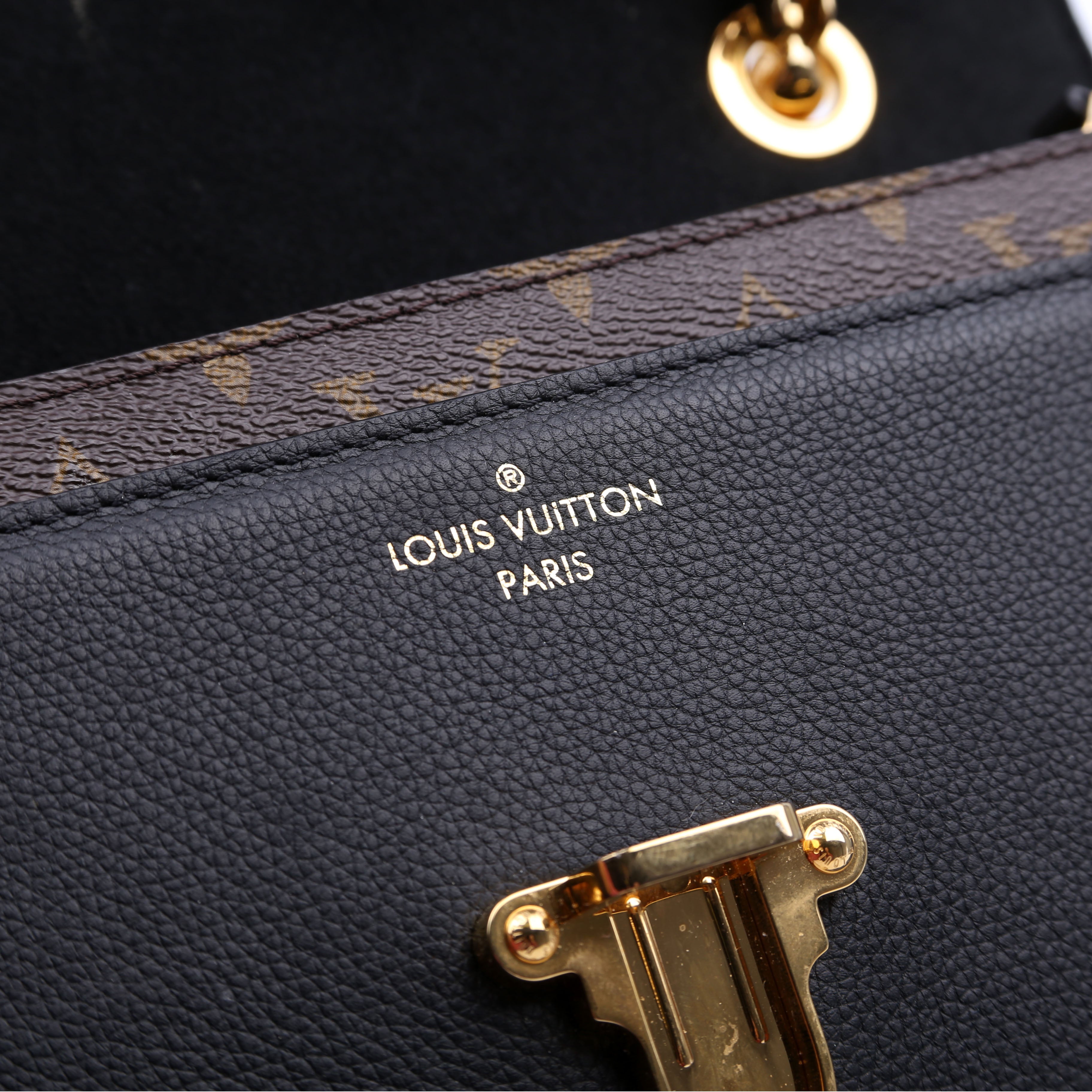 Victoire Monogram Black