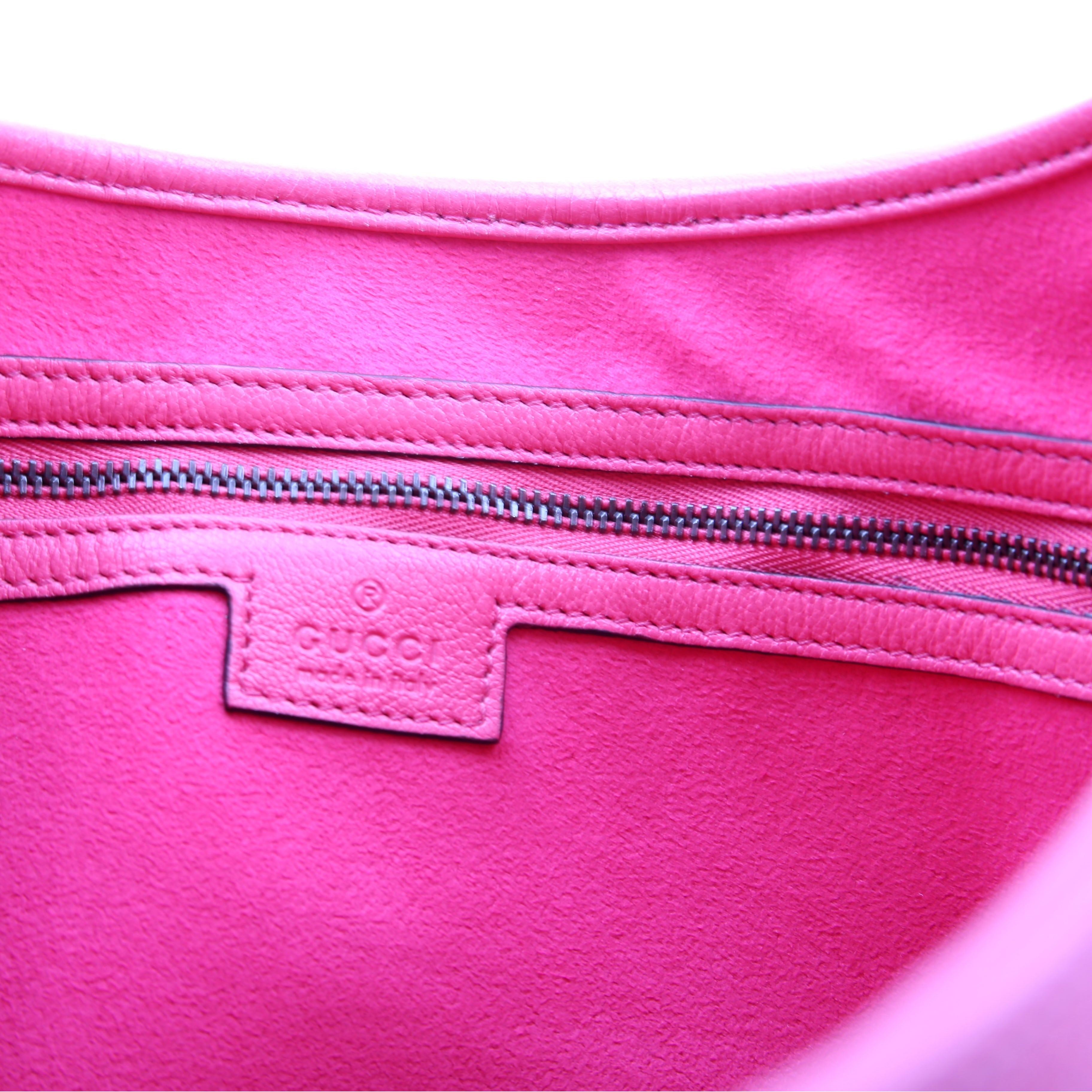 Gucci 726274 Aphrodite Medium Hobo Pink