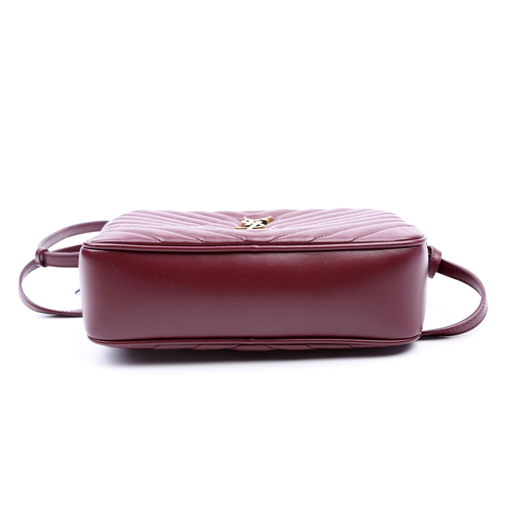 Lou Camera Bag Quilted 612544 Burgundy