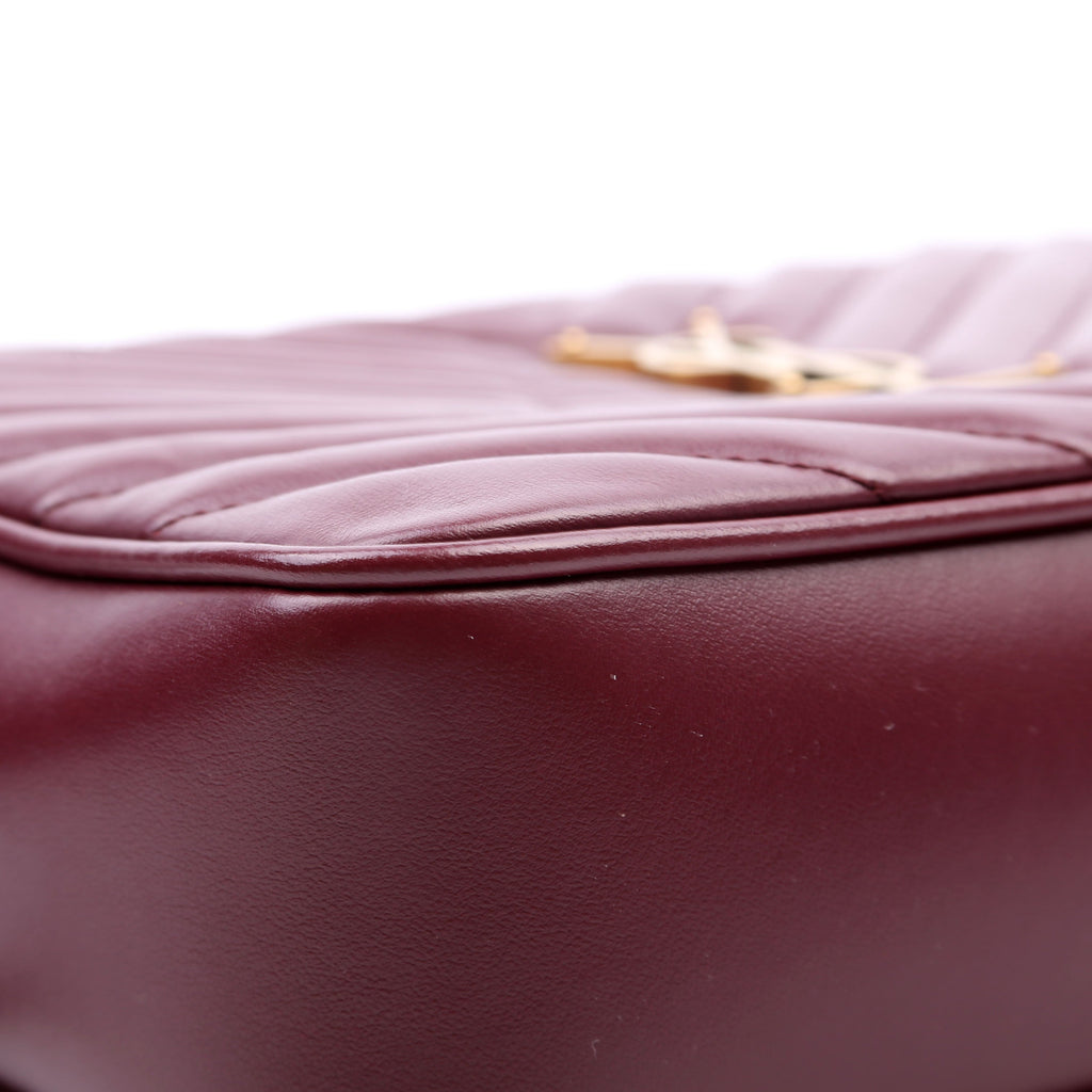 Lou Camera Bag Quilted 612544 Burgundy